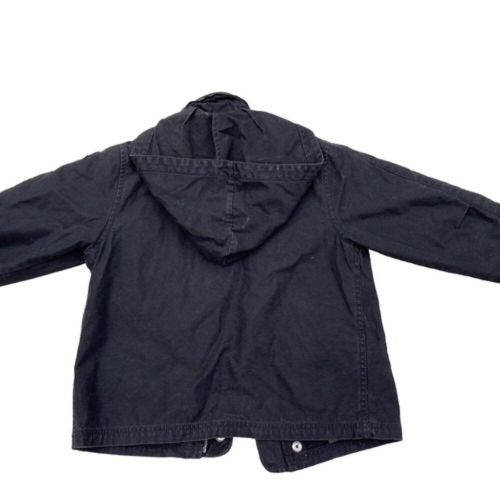 Old Navy Boys Airlift Command Jacket Military Field Coat Hooded Aviation XS Kids - Picture 4 of 7